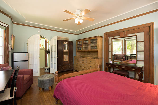 In the front room facing Northwest